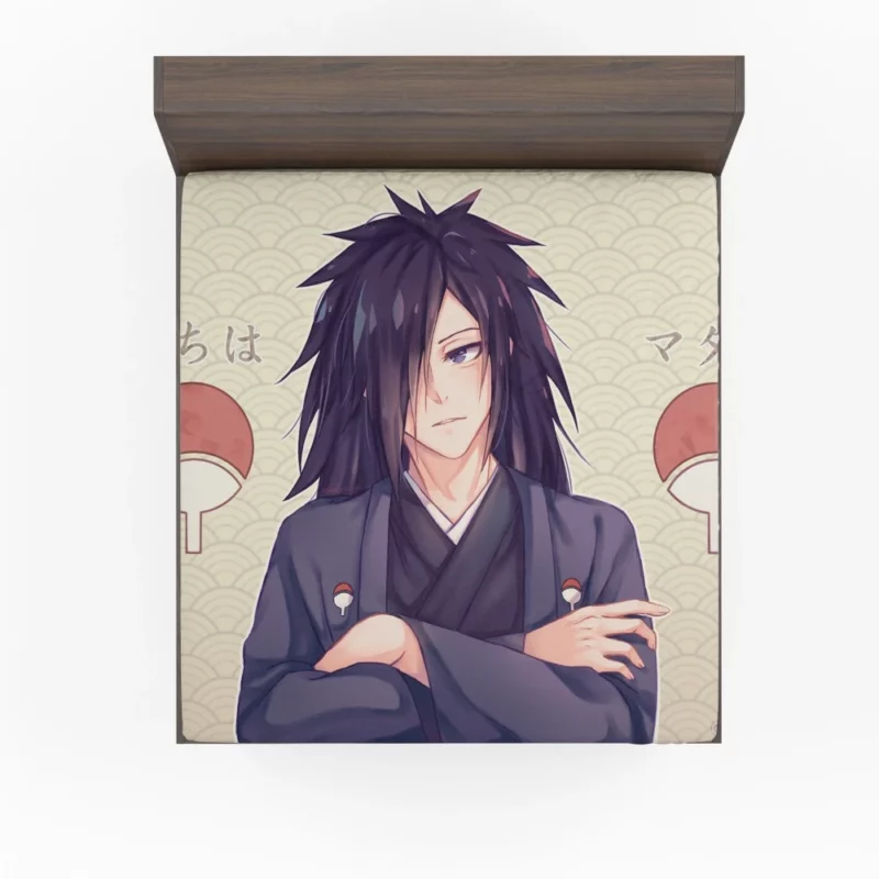 Madara Uchiha Path to Dominance Anime Fitted Sheet