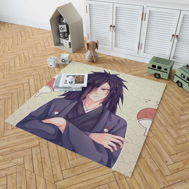 Madara Uchiha Path to Dominance Anime Rug 1