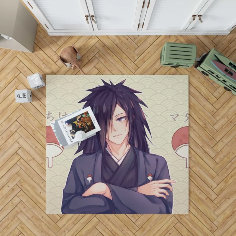 Madara Uchiha Path to Dominance Anime Rug