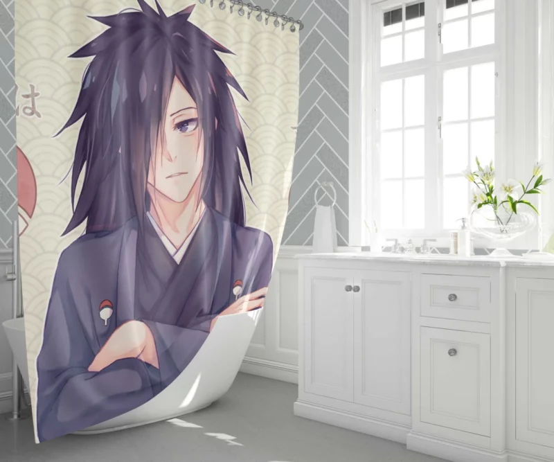 Madara Uchiha Path to Dominance Anime Shower Curtain 1