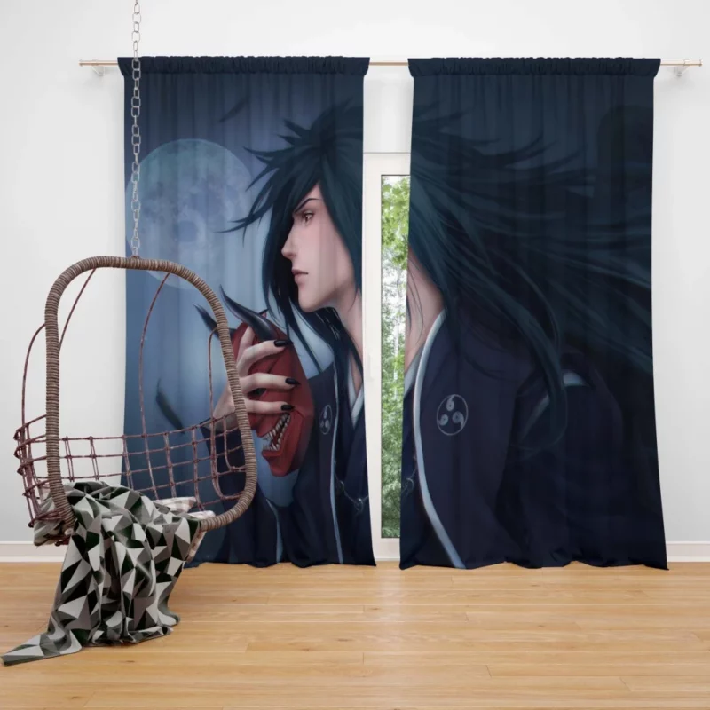 Madara Uchiha Power Unveiled Anime Curtain