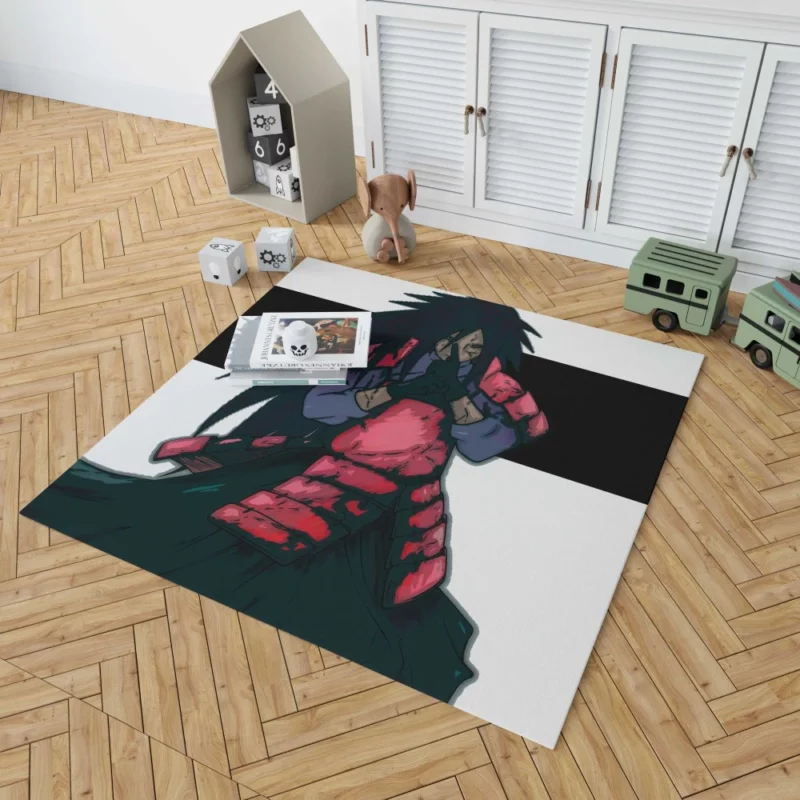 Madara Uchiha Reign of Power Anime Rug 1