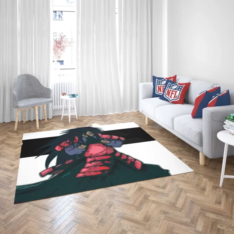 Madara Uchiha Reign of Power Anime Rug 2