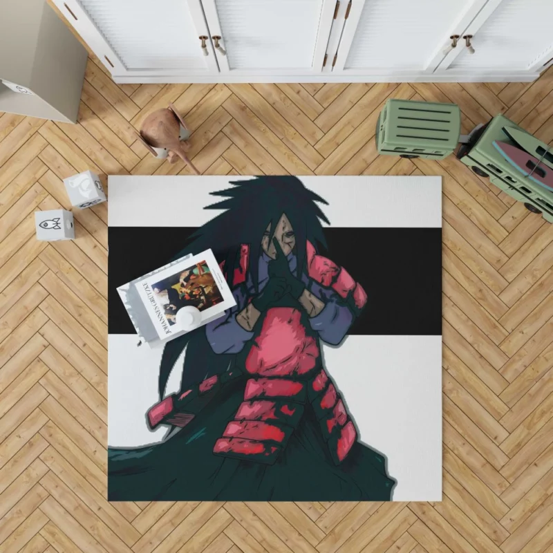 Madara Uchiha Reign of Power Anime Rug