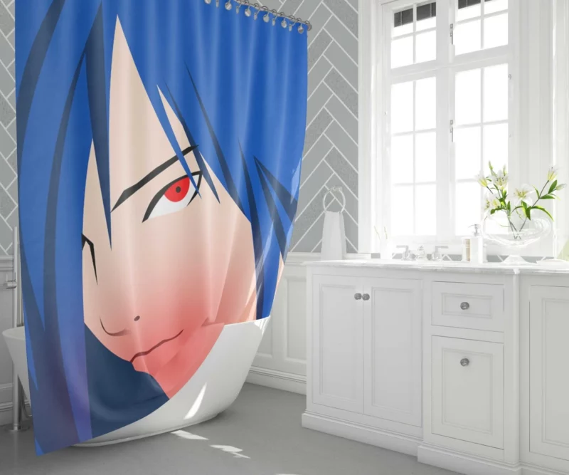 Madara Uchiha Rinnegan Mastery Anime Shower Curtain 1