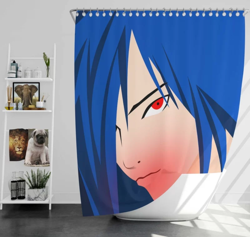 Madara Uchiha Rinnegan Mastery Anime Shower Curtain