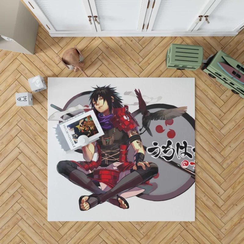 Madara Uchiha Rise of Uchiha Anime Rug