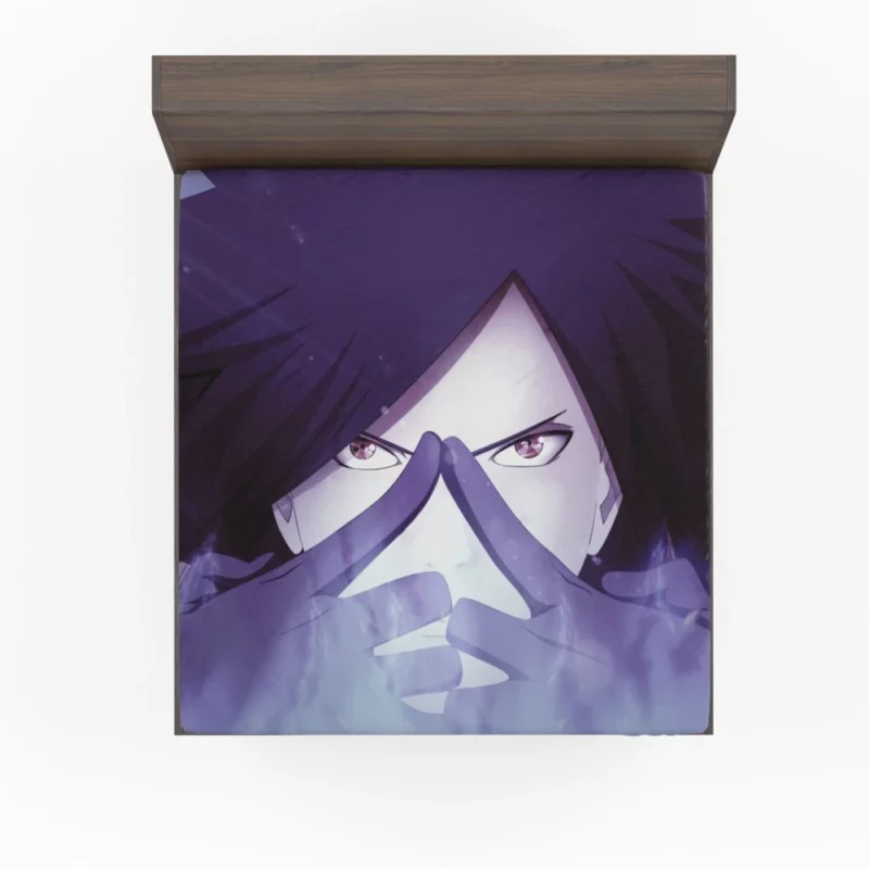 Madara Uchiha Saga Unveiled Anime Fitted Sheet