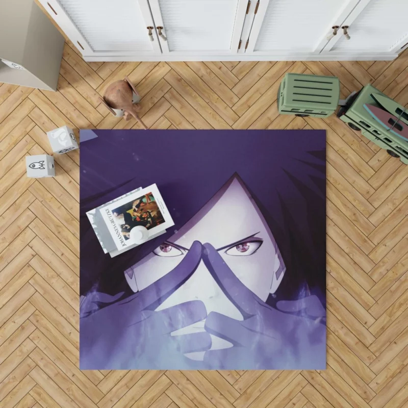 Madara Uchiha Saga Unveiled Anime Rug