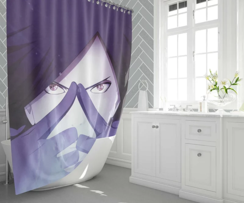 Madara Uchiha Saga Unveiled Anime Shower Curtain 1