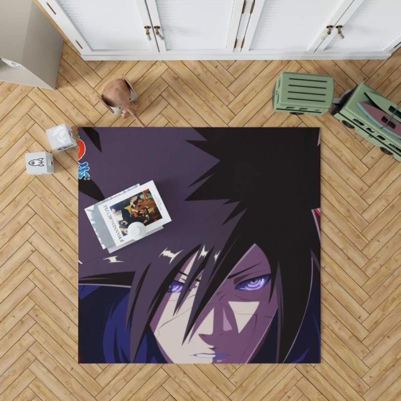 Madara Uchiha Shadow Ambition Anime Rug