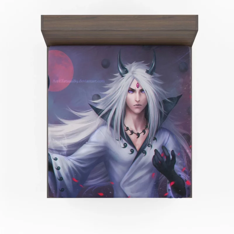 Madara Uchiha Shadow Sovereign Anime Fitted Sheet