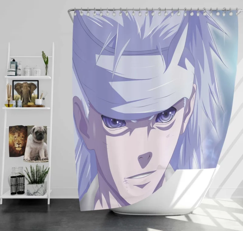 Madara Uchiha Shinobi Path Anime Shower Curtain