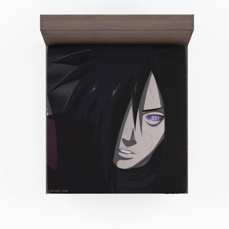 Madara Uchiha Shinobi Rise Anime Fitted Sheet