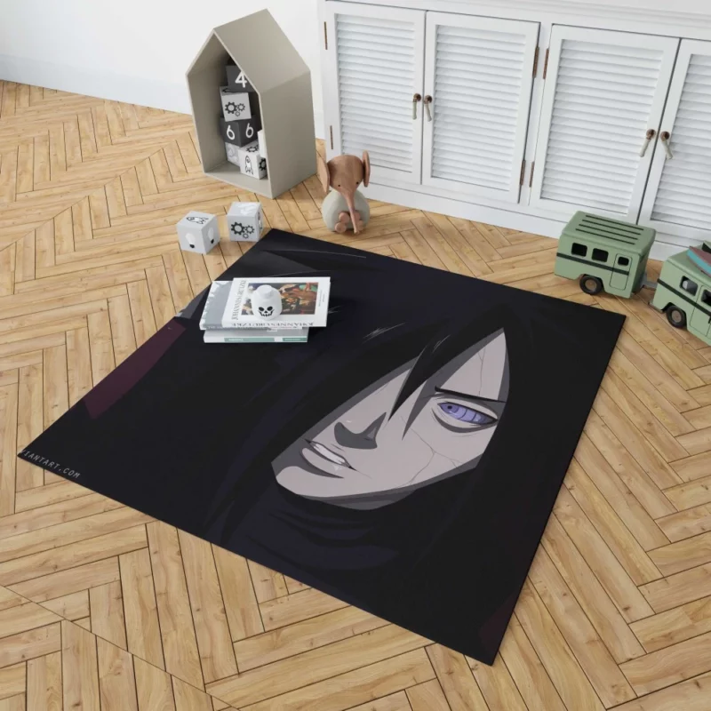 Madara Uchiha Shinobi Rise Anime Rug 1