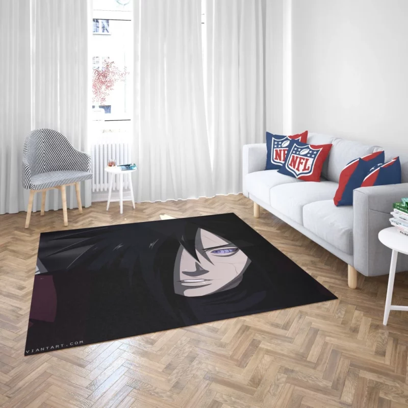 Madara Uchiha Shinobi Rise Anime Rug 2