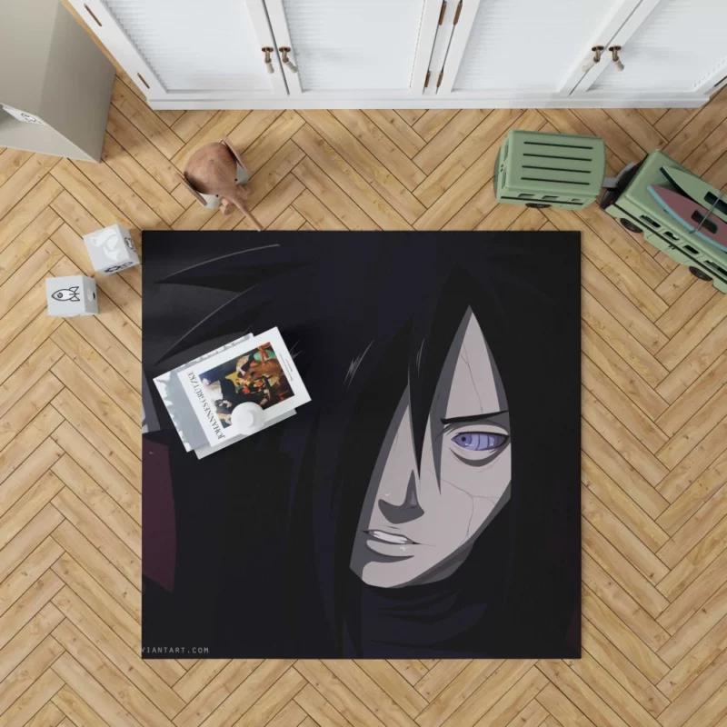 Madara Uchiha Shinobi Rise Anime Rug