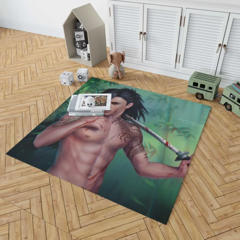 Madara Uchiha Shinobi Tale Anime Rug 1