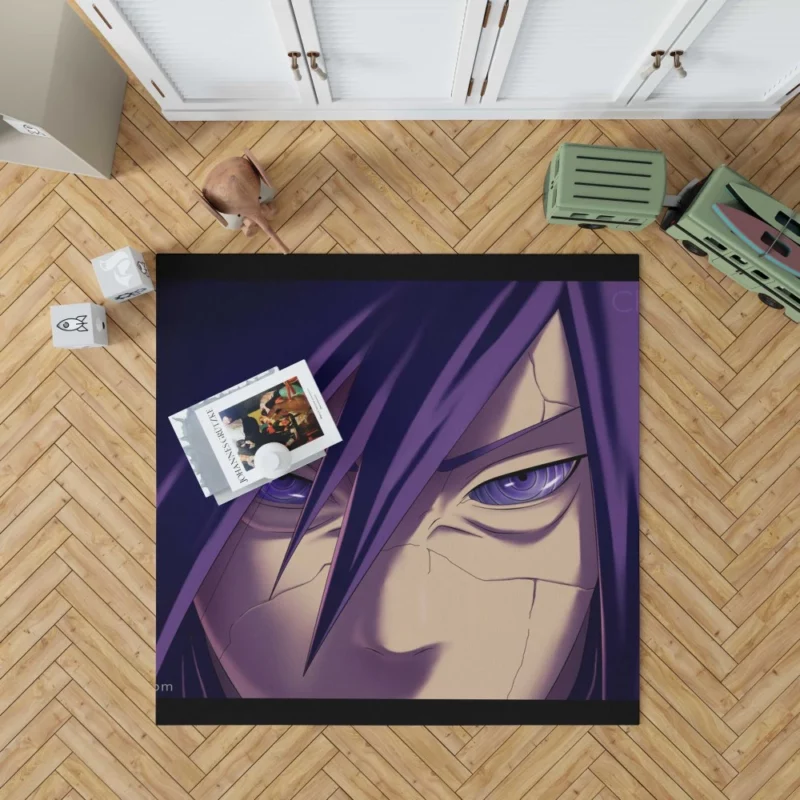 Madara Uchiha Uchiha Legacy Anime Rug