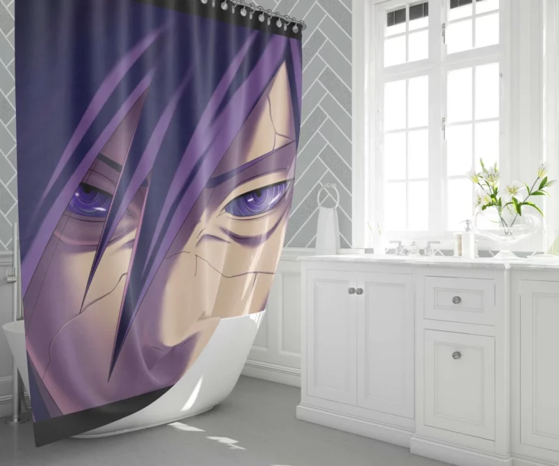 Madara Uchiha Uchiha Legacy Anime Shower Curtain 1