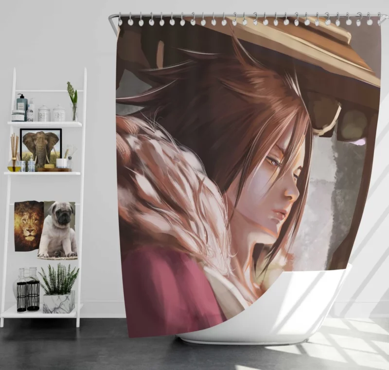 Madara Uchiha Ultimate Warrior Anime Shower Curtain