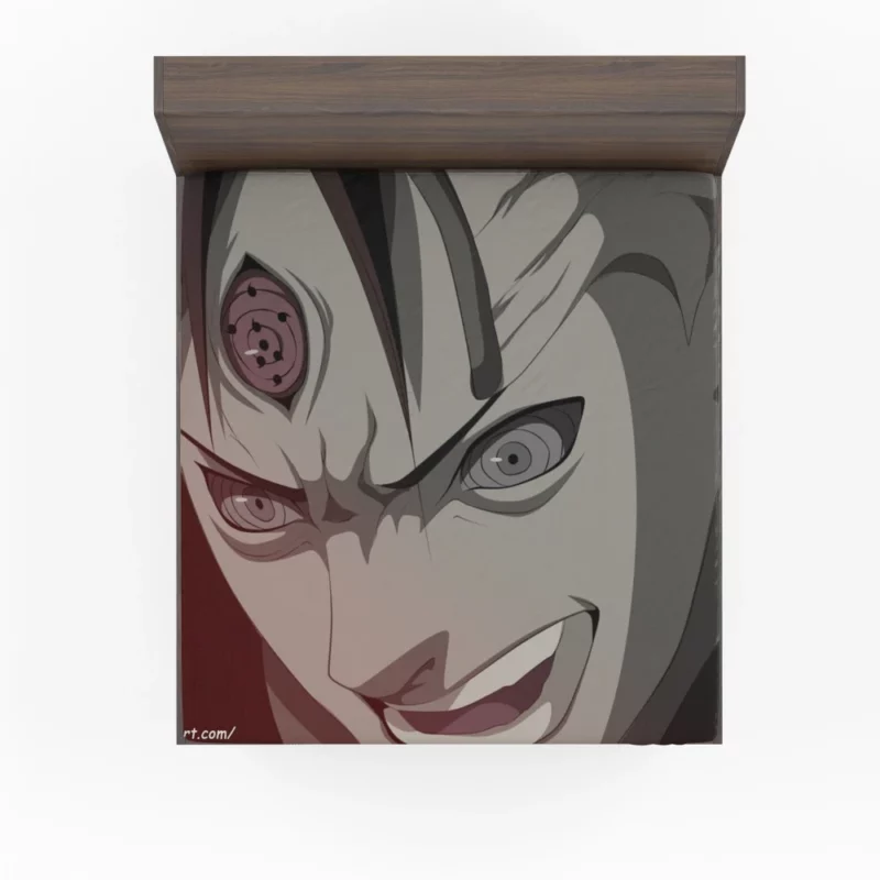 Madara Uchiha Unstoppable Force Anime Fitted Sheet