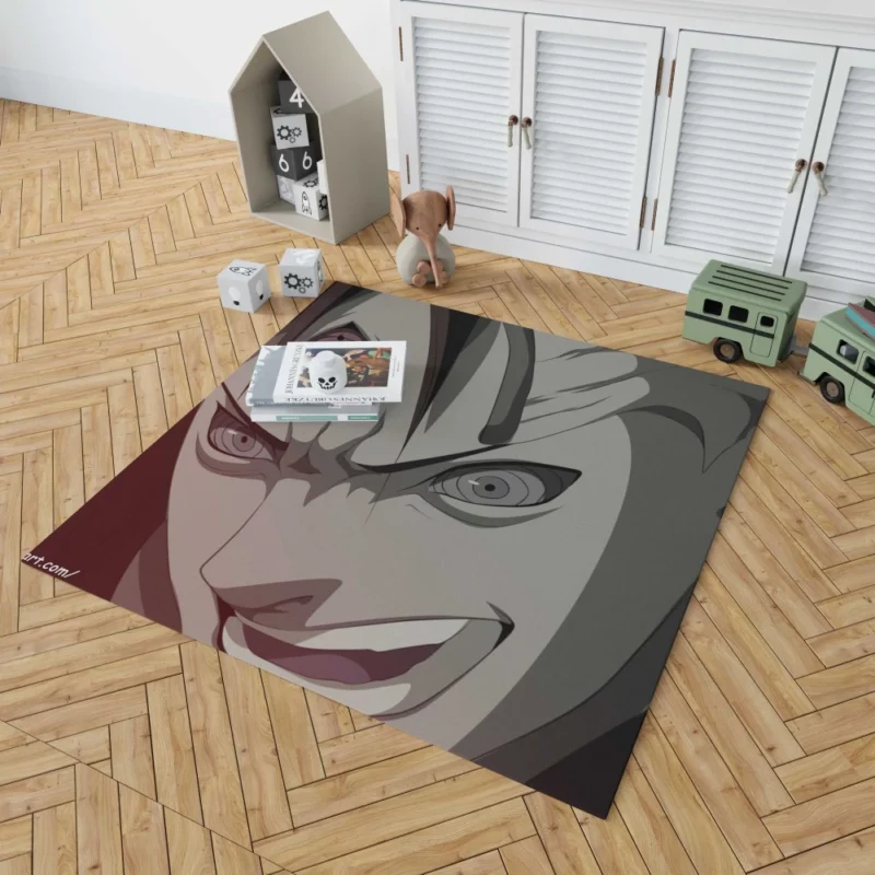 Madara Uchiha Unstoppable Force Anime Rug 1