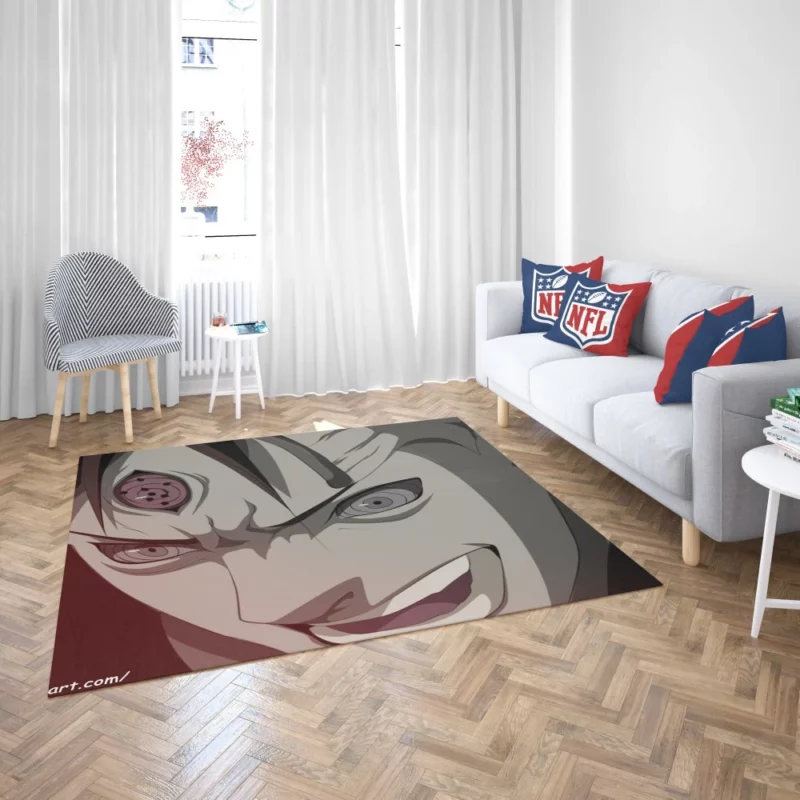 Madara Uchiha Unstoppable Force Anime Rug 2