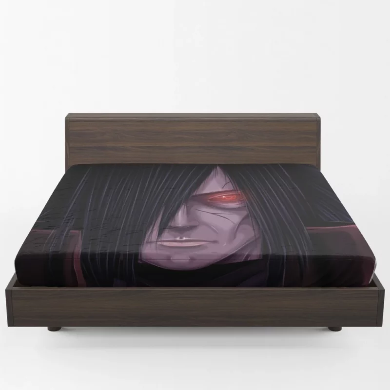 Madara Uchiha Unyielding Warrior Anime Fitted Sheet 1