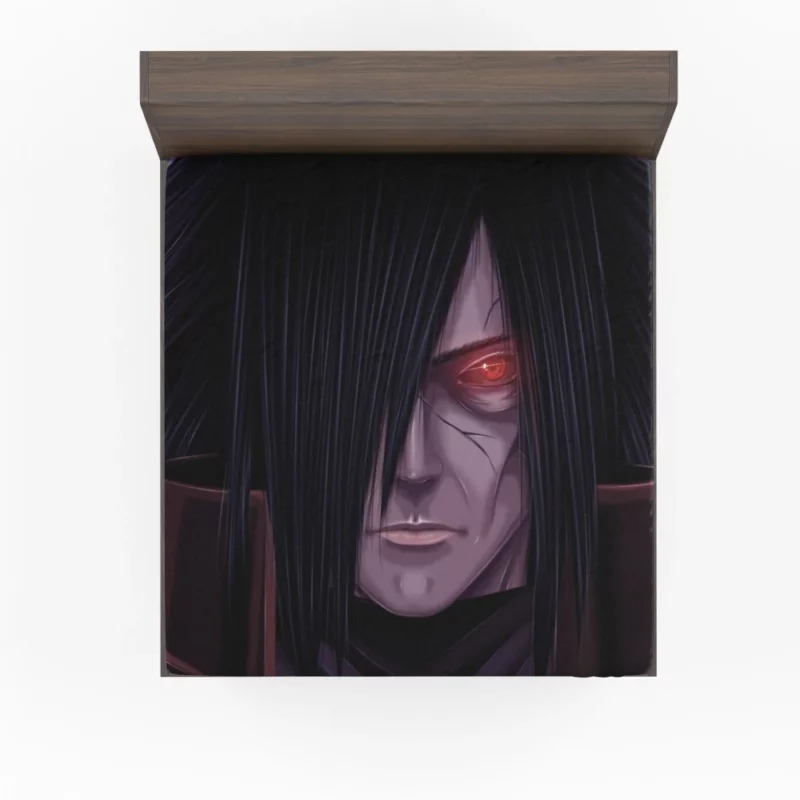 Madara Uchiha Unyielding Warrior Anime Fitted Sheet