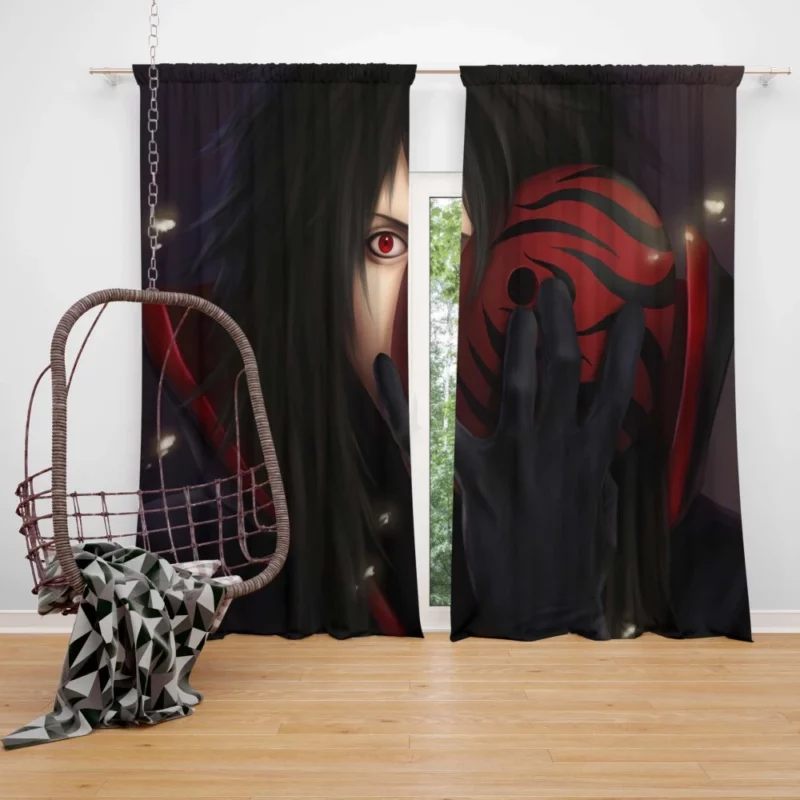 Madara Uchiha and Obito Legends Anime Curtain