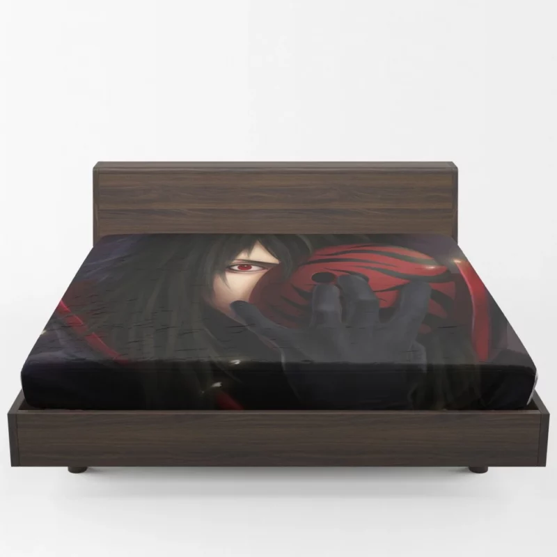 Madara Uchiha and Obito Legends Anime Fitted Sheet 1
