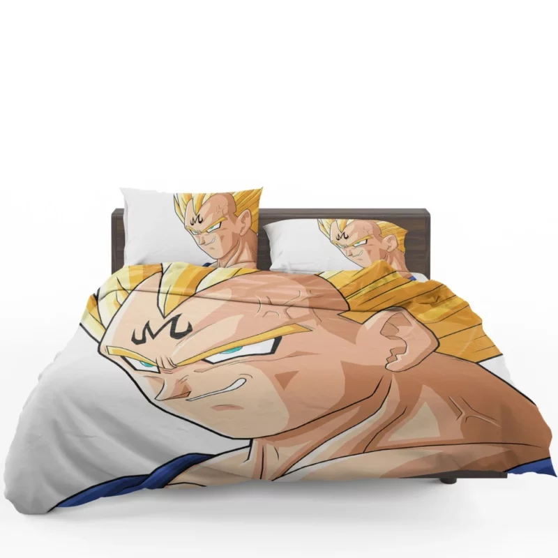 Majin Vegeta Unleashed Power Anime Bedding Set