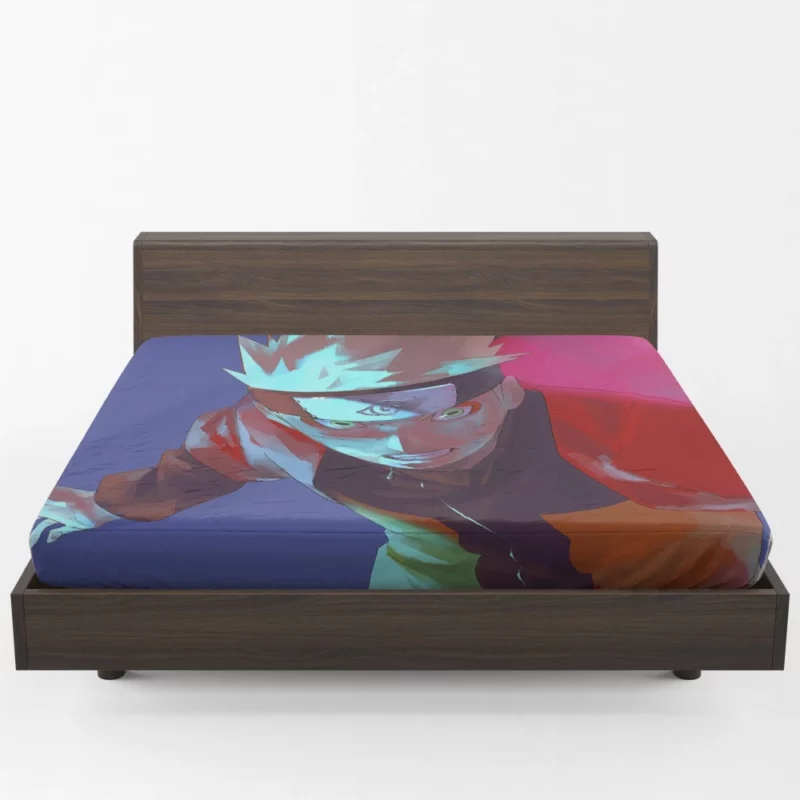 Mastering the Rasengan Anime Fitted Sheet 1