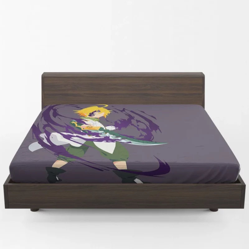 Meliodas Blade of Wrath Anime Fitted Sheet 1