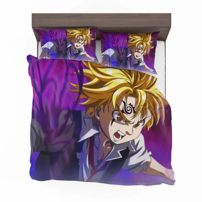 Meliodas Blonde Demon Anime Bedding Set 1