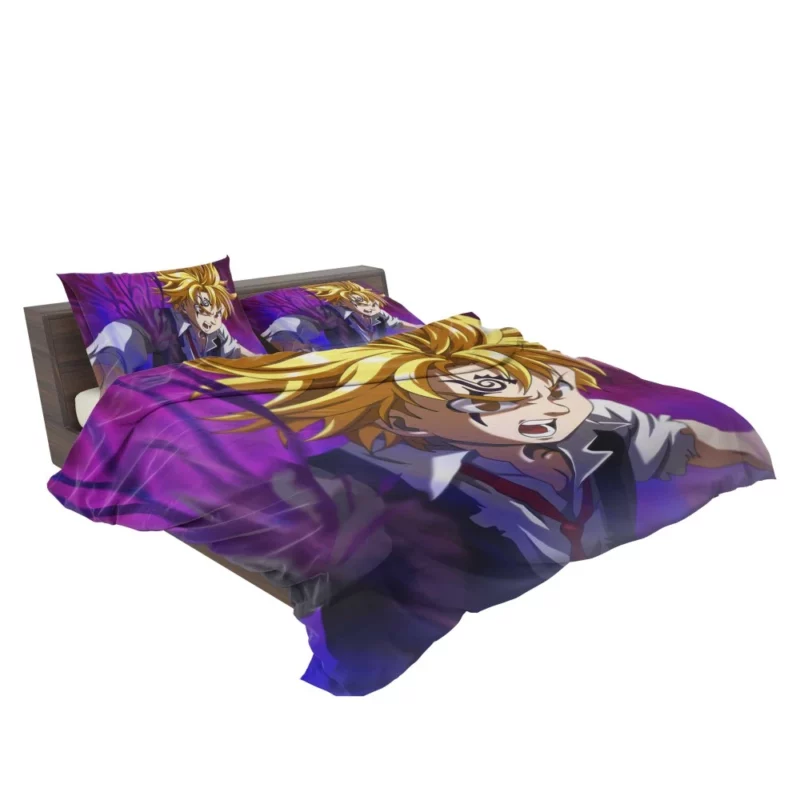 Meliodas Blonde Demon Anime Bedding Set 2