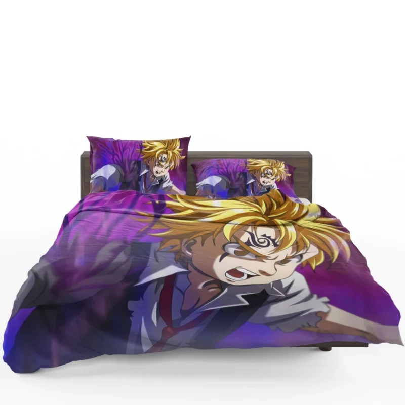 Meliodas Blonde Demon Anime Bedding Set