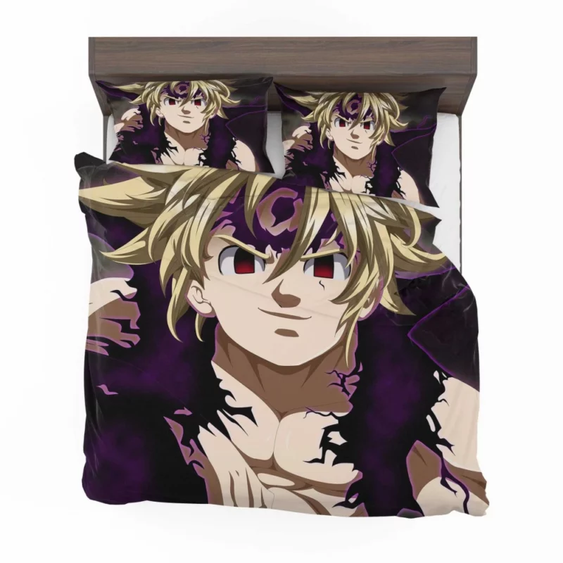 Meliodas Blonde Rebel Hero Anime Bedding Set 1