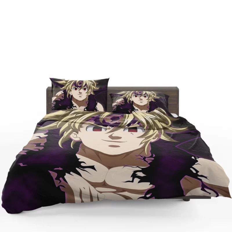 Meliodas Blonde Rebel Hero Anime Bedding Set