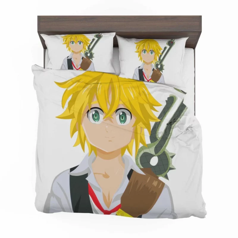 Meliodas Captain of Wrath Anime Bedding Set 1