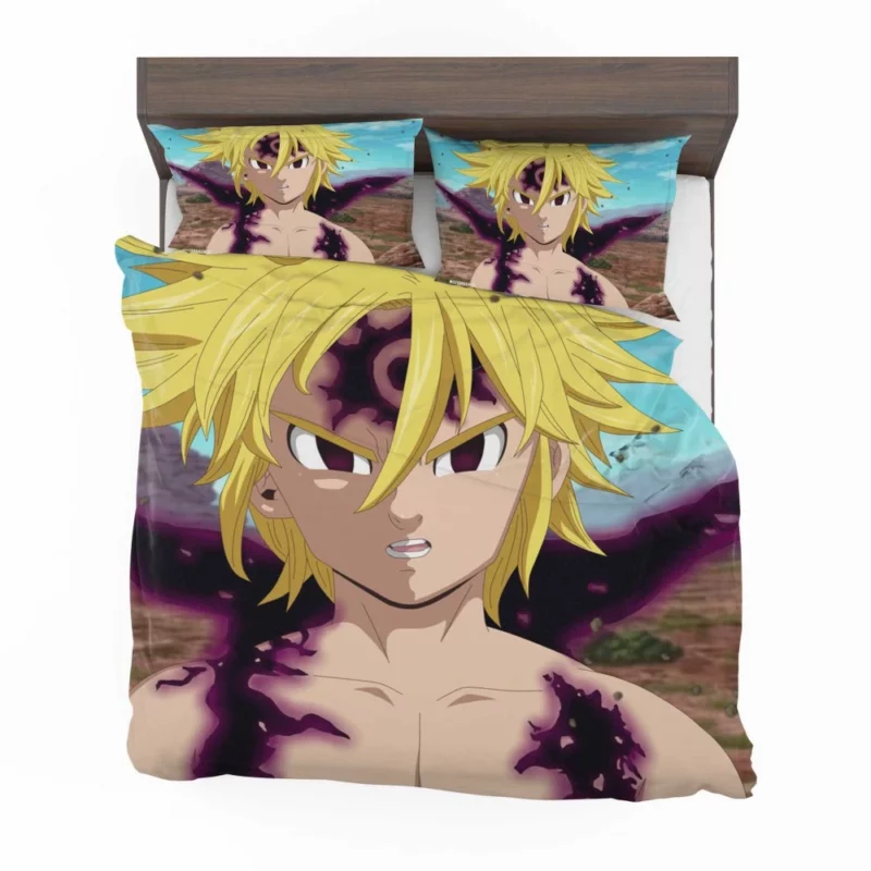 Meliodas Dark Secrets Revealed Anime Bedding Set 1