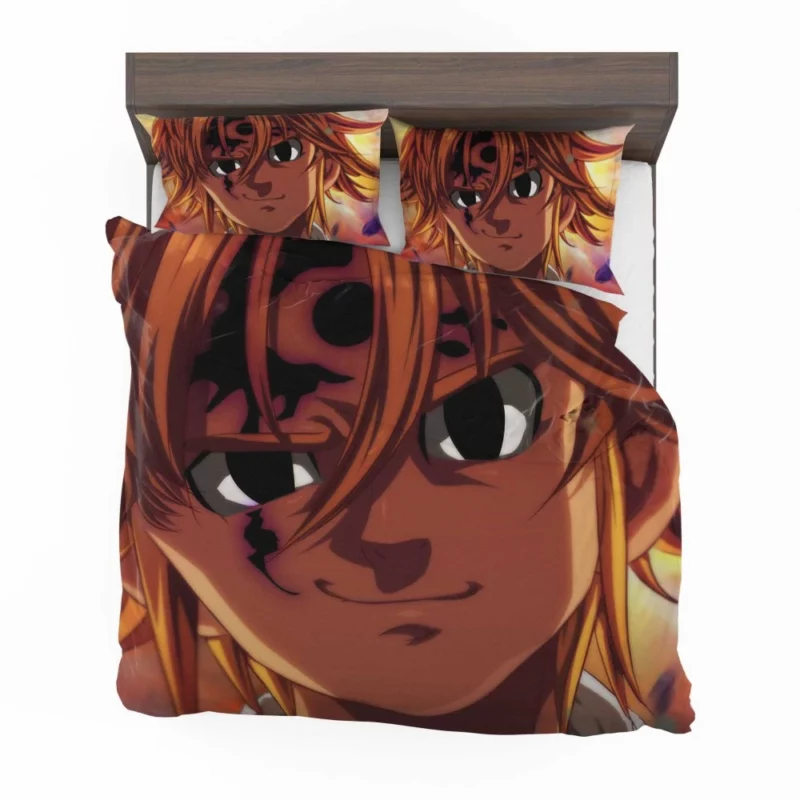 Meliodas Dark Vengeance Anime Bedding Set 1