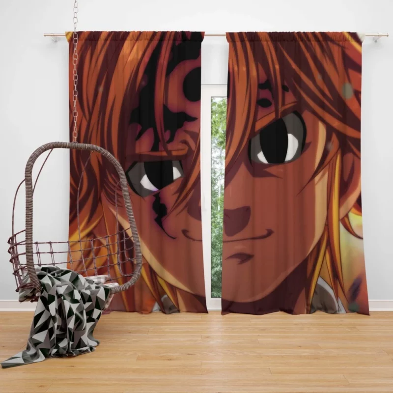 Meliodas Dark Vengeance Anime Curtain