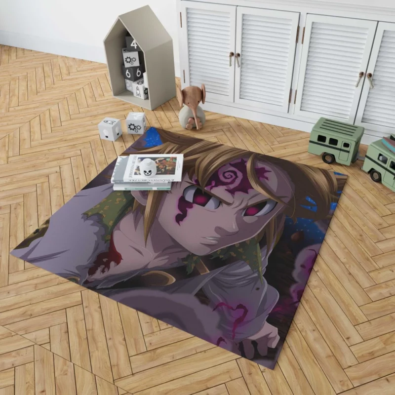 Meliodas Deadly Enigma Anime Rug 1