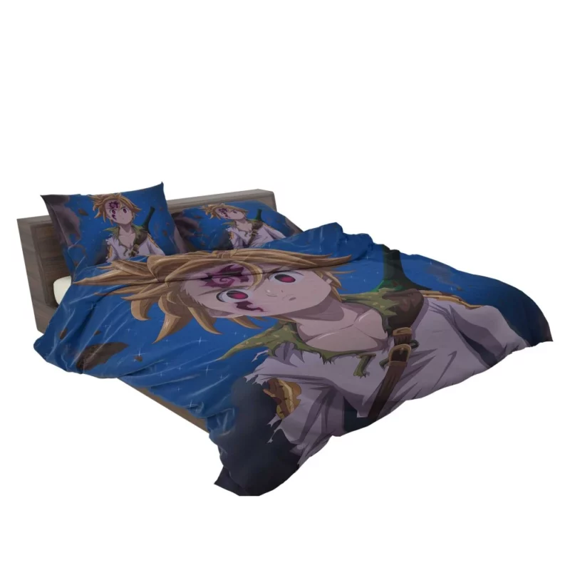 Meliodas Demon Blood Awakening Anime Bedding Set 2