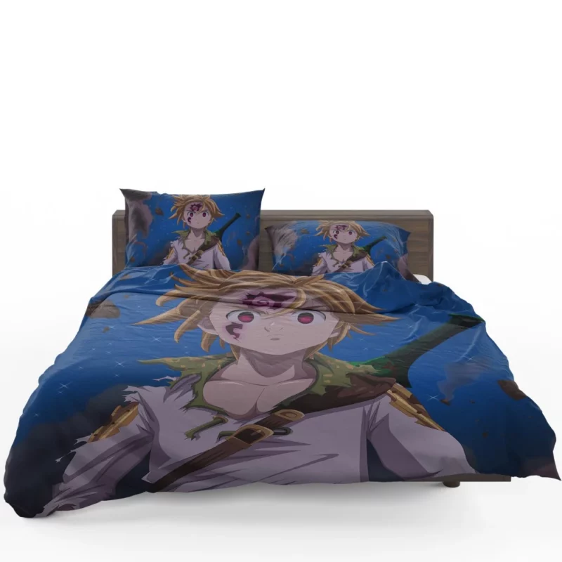 Meliodas Demon Blood Awakening Anime Bedding Set