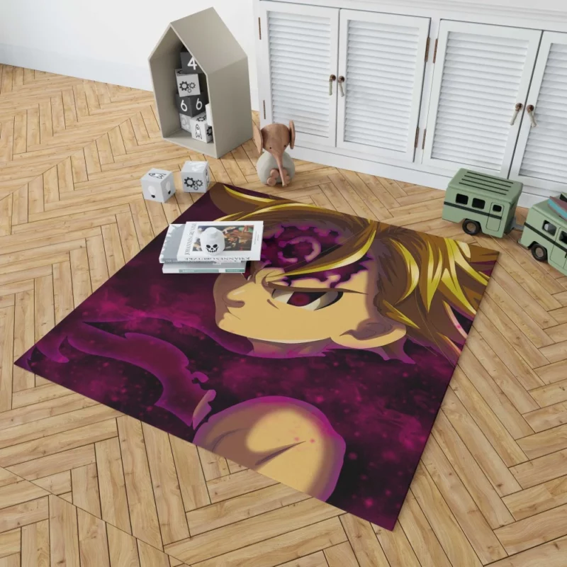 Meliodas Demon Captain Anime Rug 1