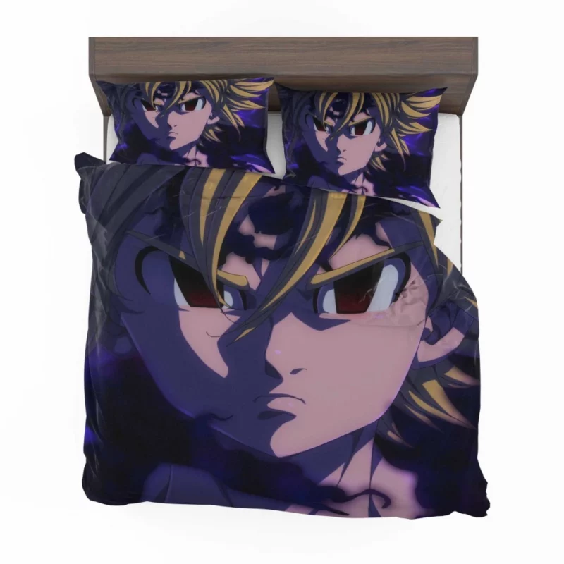 Meliodas Demon King True Form Anime Bedding Set 1