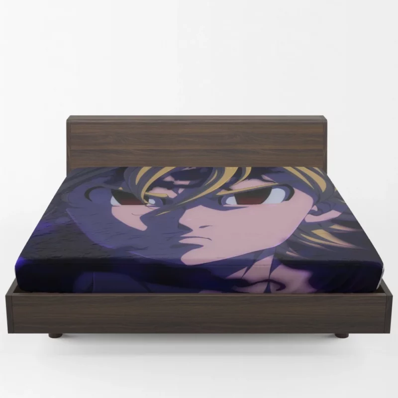 Meliodas Demon King True Form Anime Fitted Sheet 1